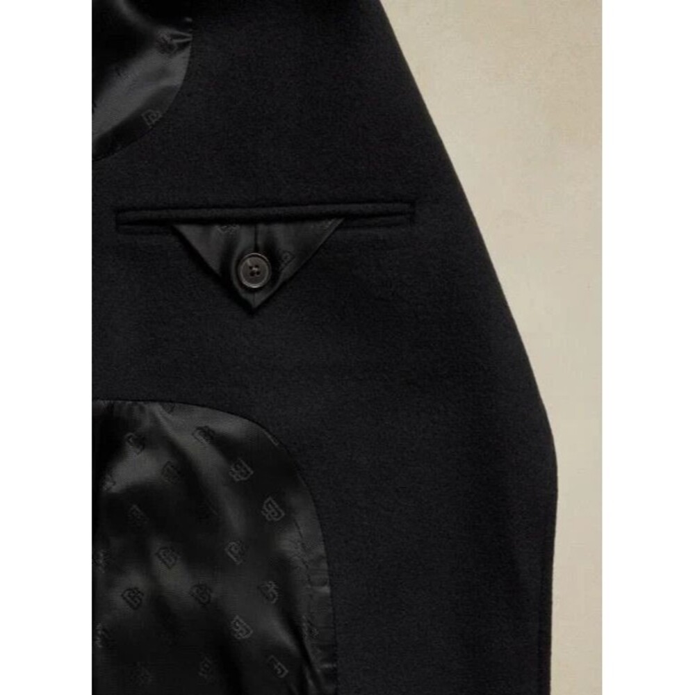 Banana Republic Women's NEW Oversized Wool-Cashmere Wrap Small (S) Black 754435 - Picture 3 of 8